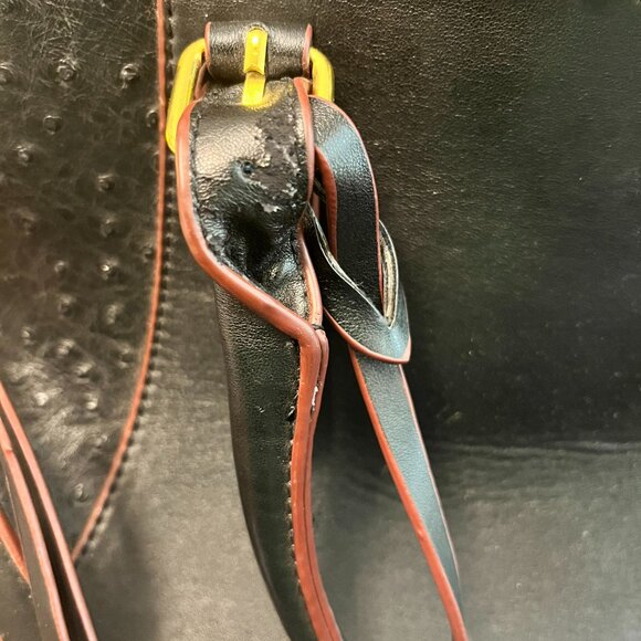 Genuine Leather Black Bag by Adrienne Vittadini - Picture 13 of 14